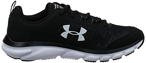 Under Armour mens Charged Assert 8 Running Shoe, Black/White, 12 US Under Armour mens Charged Assert 8 Running Shoe, Black/White, 12 US