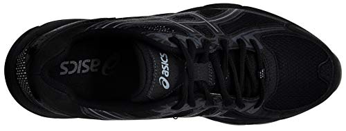 ASICS Men's Gel-Venture 6 Running Shoe, Black/Black, 10.5 D(M) US