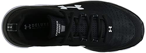 Under Armour mens Charged Assert 8 Running Shoe, Black/White, 12 US Under Armour mens Charged Assert 8 Running Shoe, Black/White, 12 US