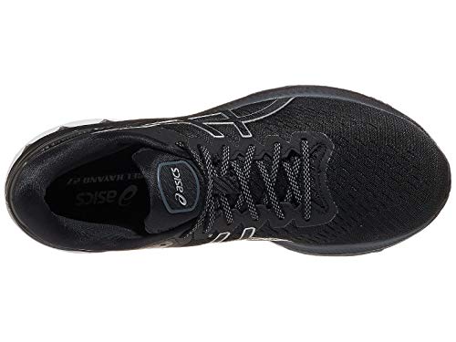 ASICS Men's Gel-Kayano 27 Running Shoes, 13, Black/Pure Silver