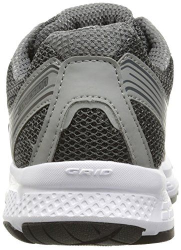 Saucony Men's Cohesion 10 Running Shoe, Grey/Silver, 12