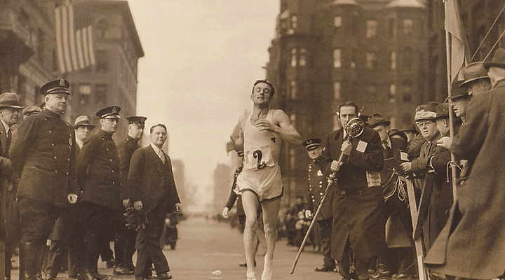 First Boston Marathon