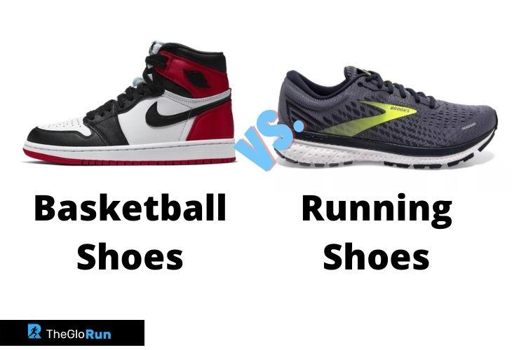 Basketball vs running shoes